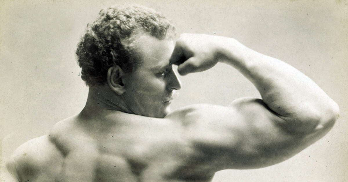 Bild zeigt Eugen Sandow 1894