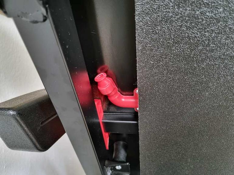 Sportstech Laufband Silikonöl Füllöffnung