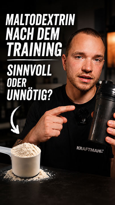 Thumbnail Youtube Video Maltodextrin nach dem Training – sinnvoll oder unnötig?