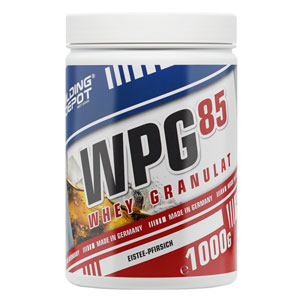 Bodybuilding Depot WPG 85 Whey Granulat in weiß-roter 1-kg-Dose