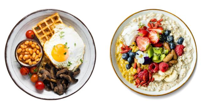 Schnelle Ideen für ein proteinreiches Frühstück mit Skyr, Ei, Obst und Vollkornprodukten