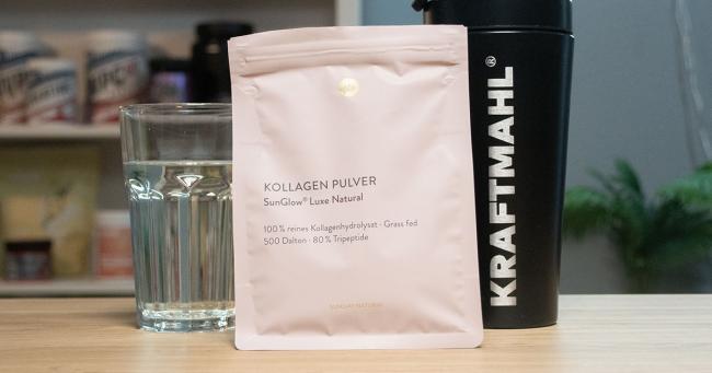 Sunday Natural SunGlow Luxe Kollagen im Kraftmahl Test