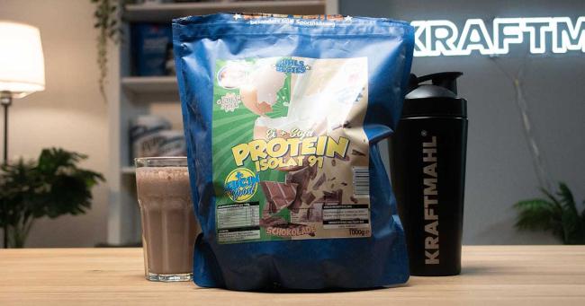 Rühl24 Ei-Soja-Protein Isolat 91 Schokolade im Kraftmahl-Test