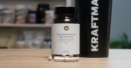 Sunday Natural Bio Ashwagandha Royal KSM-66 im Kraftmahl-Test