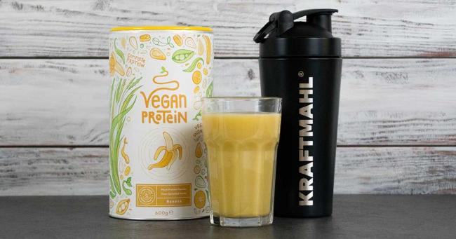 Bild zeigt Alpha Foods Vegan Protein im Kraftmahl Test