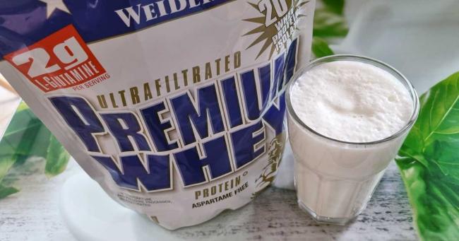 Bild zeigt Weider Premium Whey im Test