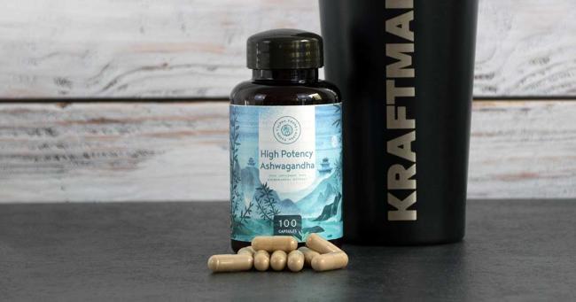 Bild zeigt Alpha Foods Hochpotenz Ashwaganda