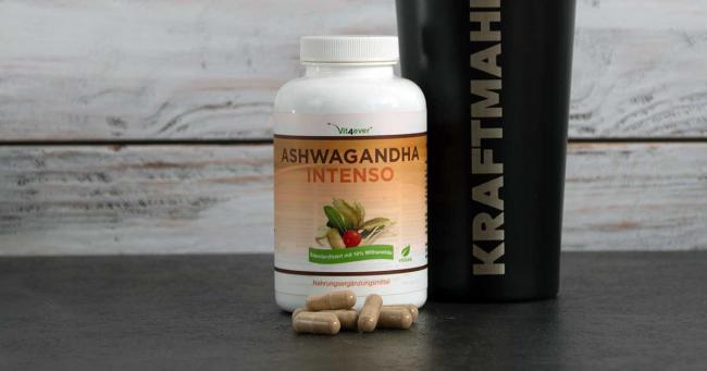 Bild zeigt Vit4ever Ashwaganda Intenso