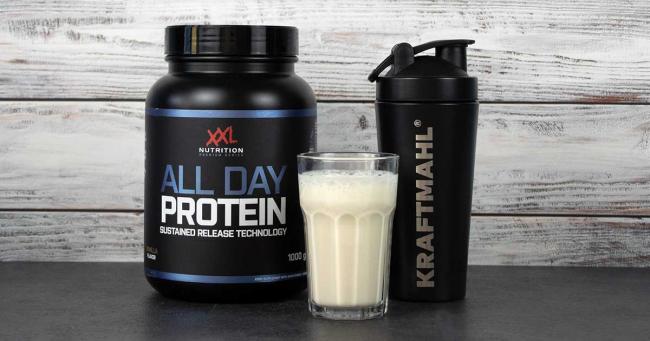 Bild zeigt XXL Nutrition All Day Protein